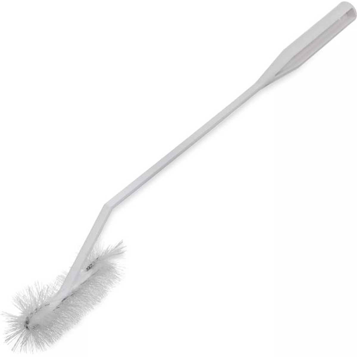 Sparta small neck bottle brush full view showing angled handle and cylindrical bristle head