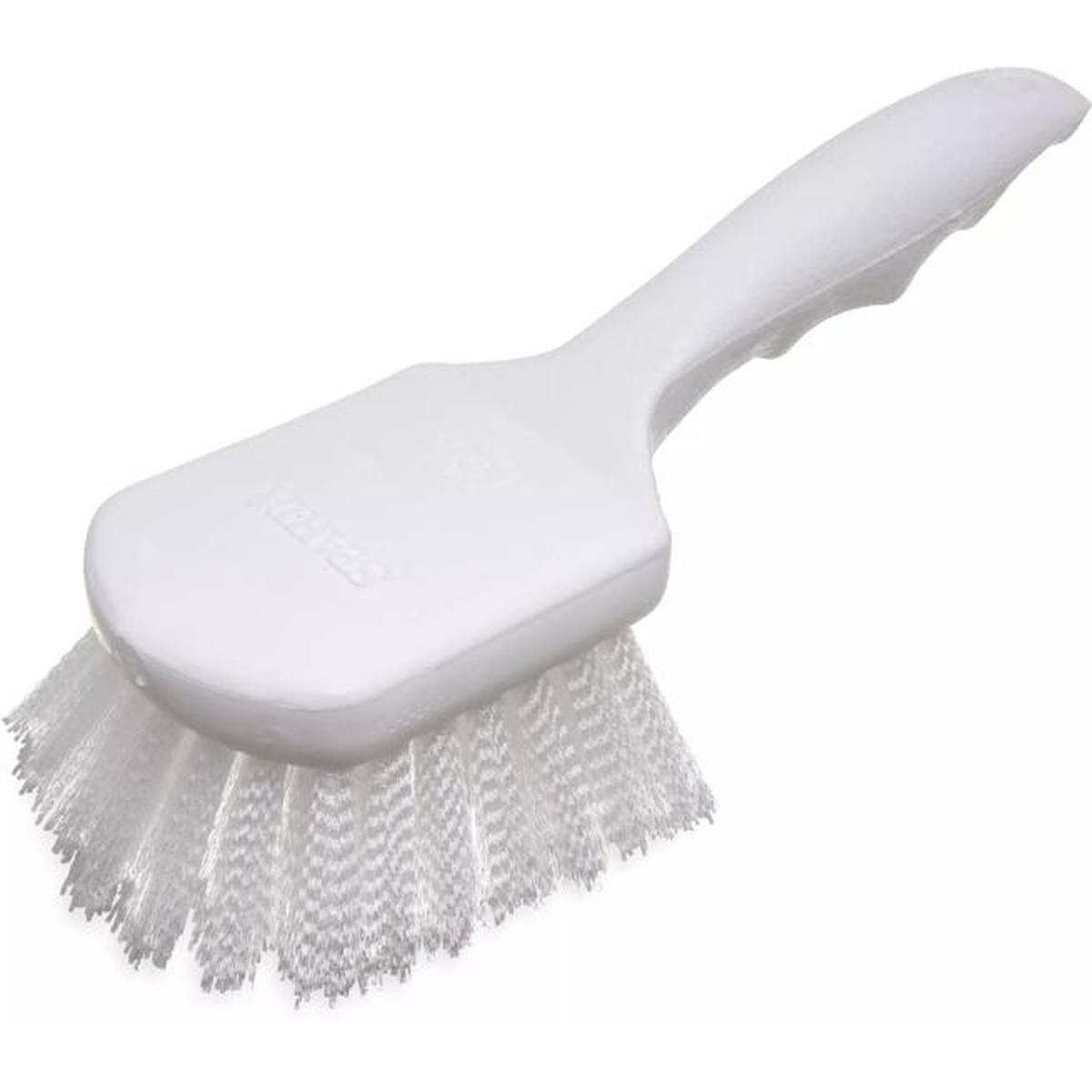 Sparta kitchen brush angled top view showing handle and full bristle block
