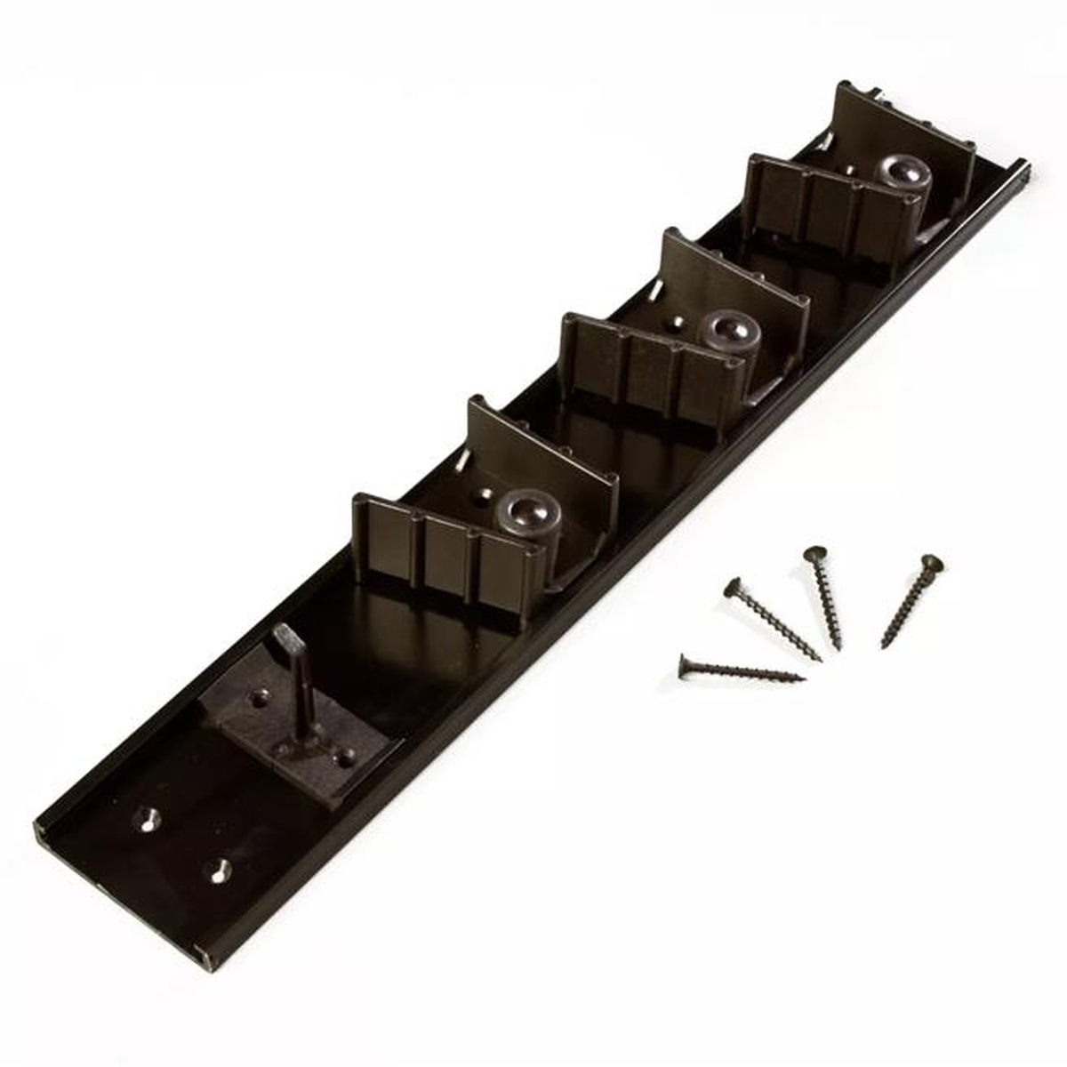 Sparta Roll N Grip 18-inch broom and brush holder system with included mounting screws