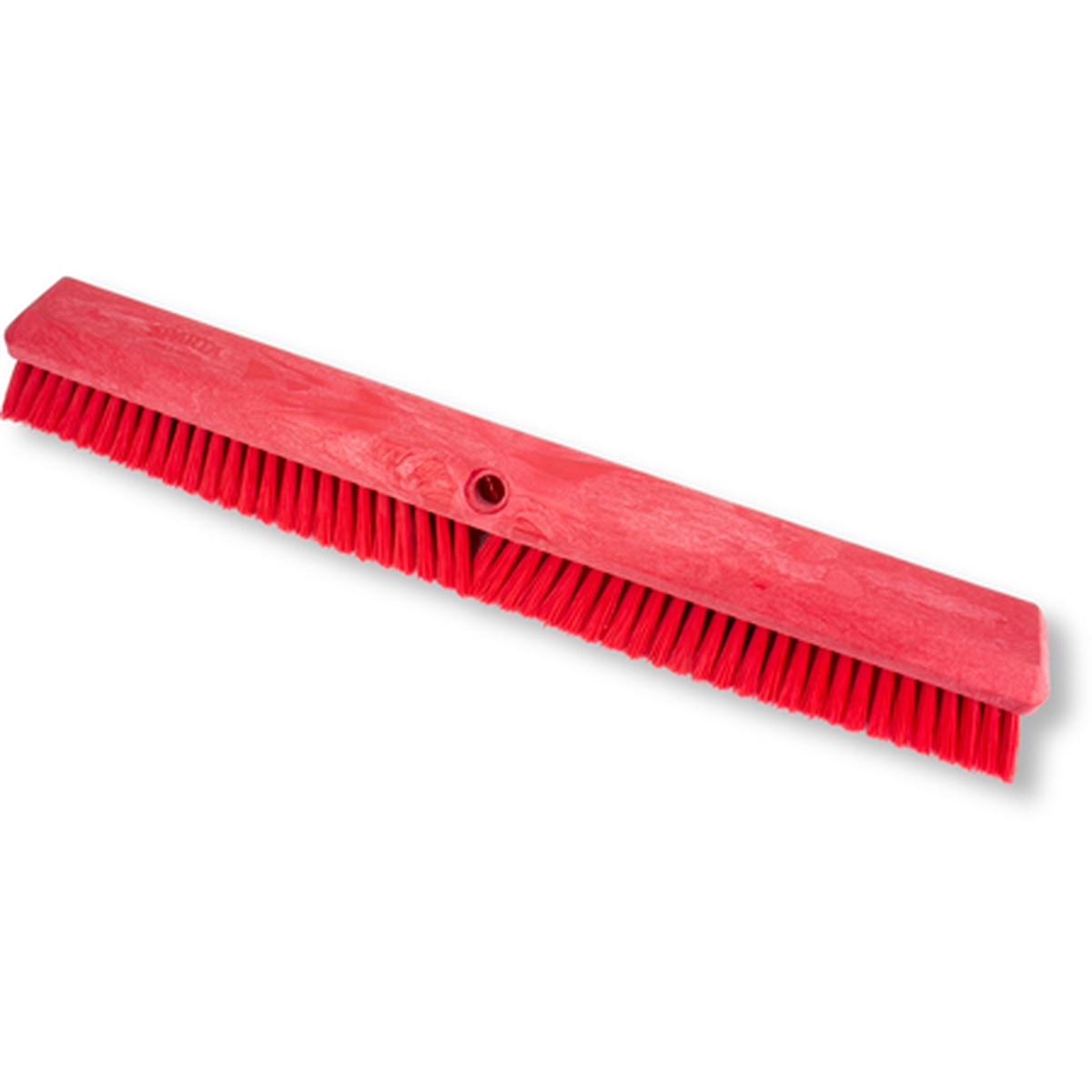 Carlisle Color Coded Omni Sweep Floor Sweep 24-inch Red broom head with mixed bristles