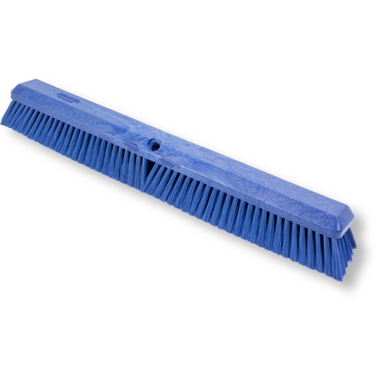Carlisle Omni Sweep 24-inch blue floor sweep brush head with polyester bristles and polypropylene block