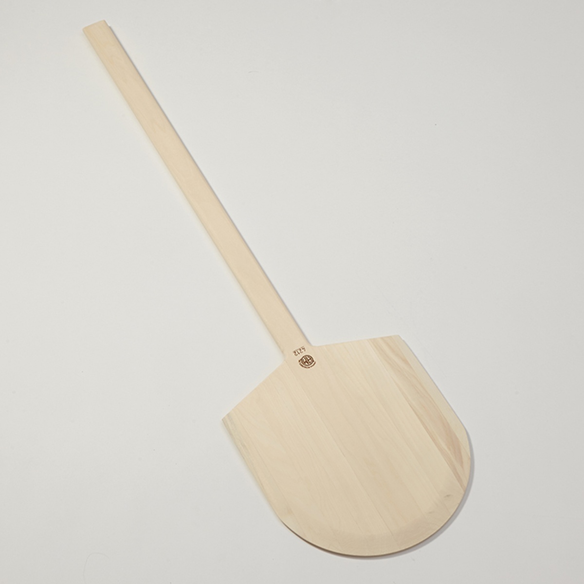 American Metalcraft 4212 42-inch poplar wood pizza peel with long handle and rectangular rounded blade