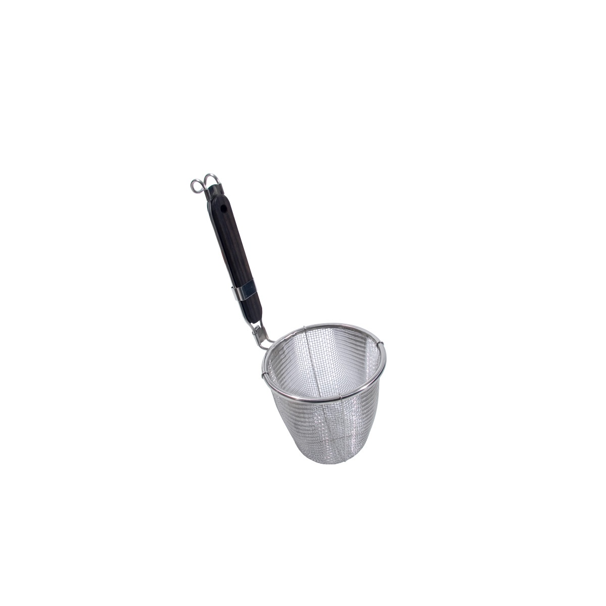 Town 42616 stainless steel fine mesh noodle skimmer with wood handle