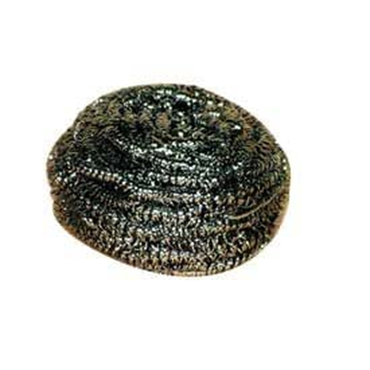ACS Industries 434SPB stainless steel scrubber pad, coiled metallic mesh