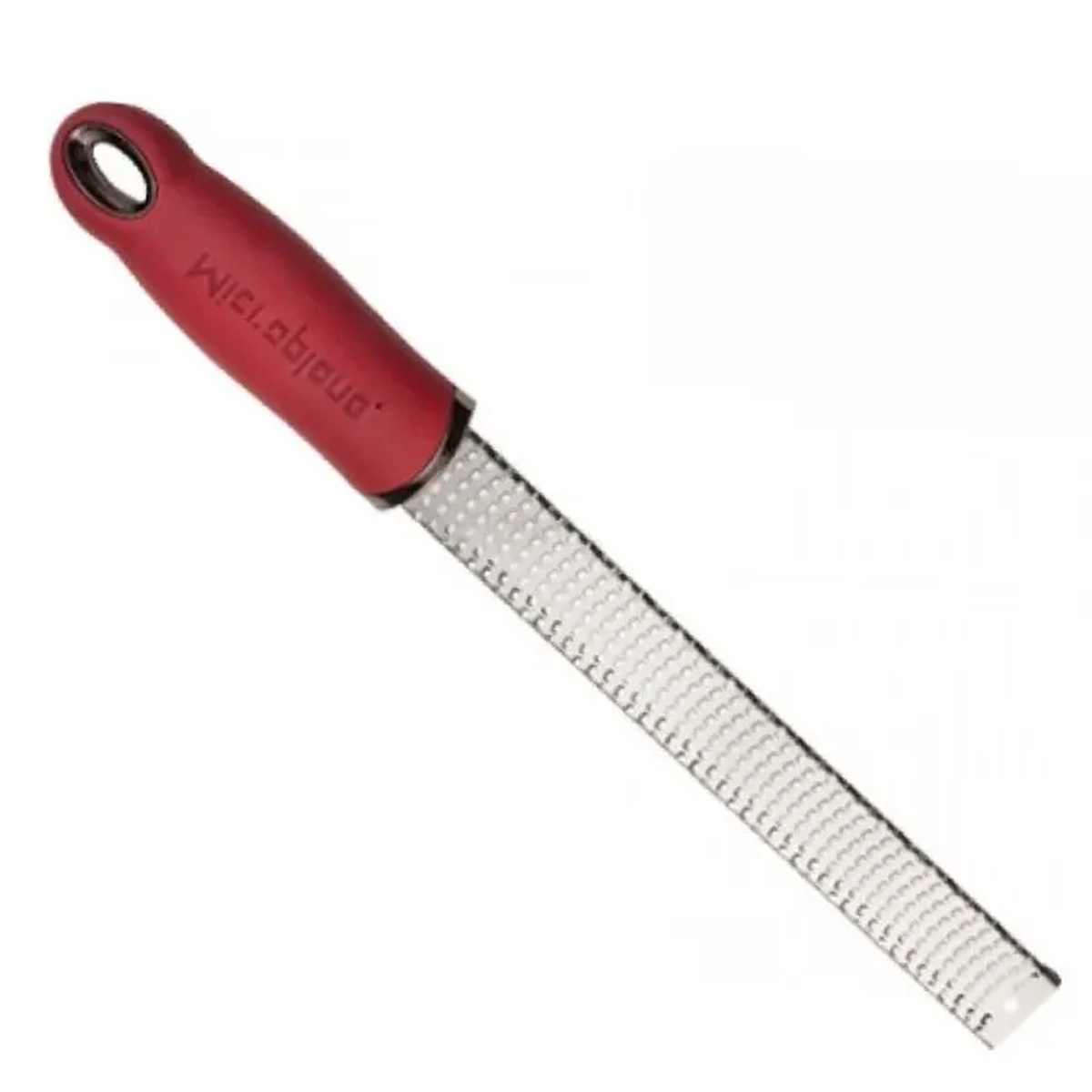 Microplane 46120 Premium Classic Zester Grater in Red with stainless steel blade
