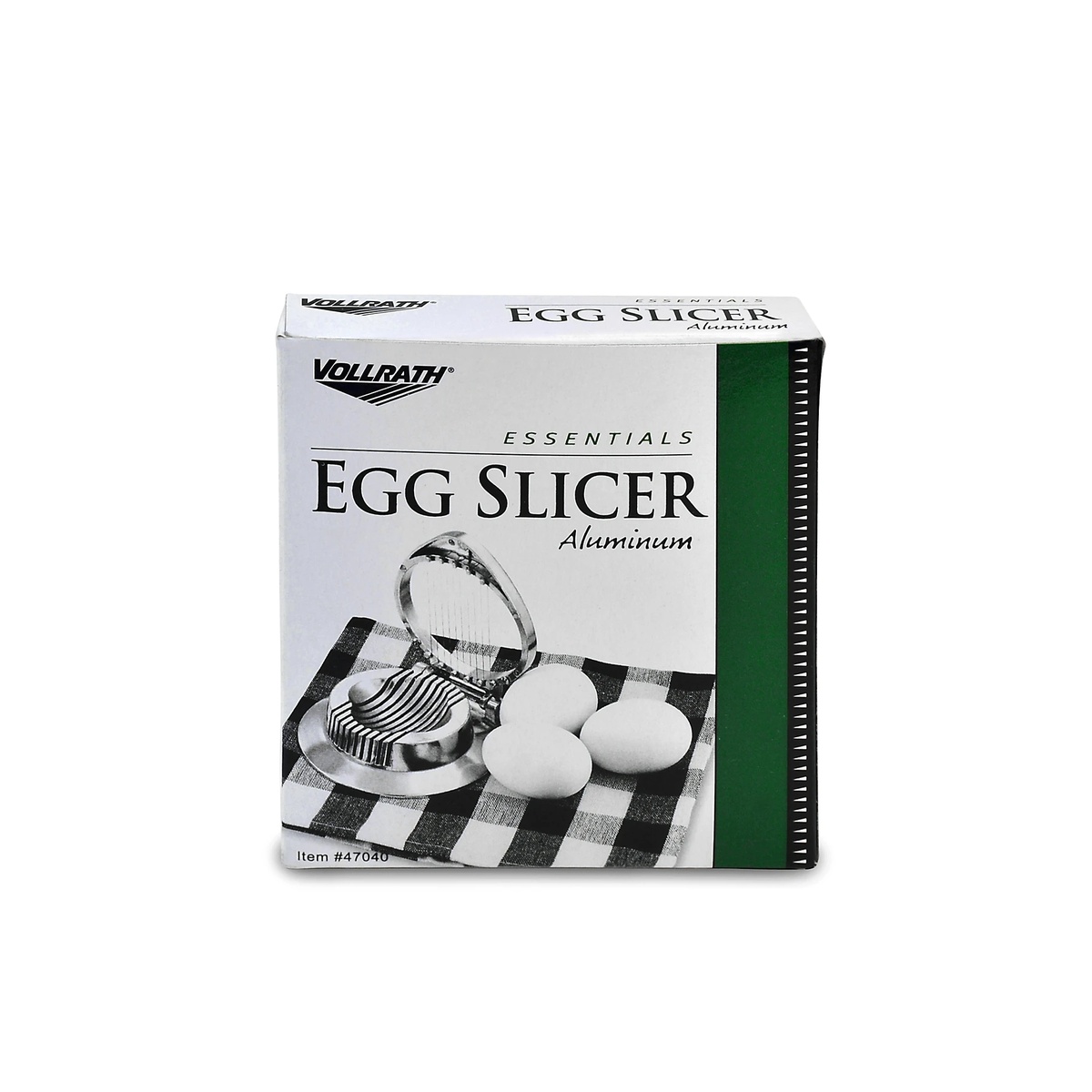 Vollrath Essentials Egg Slicer Aluminum packaging box, Item 47040
