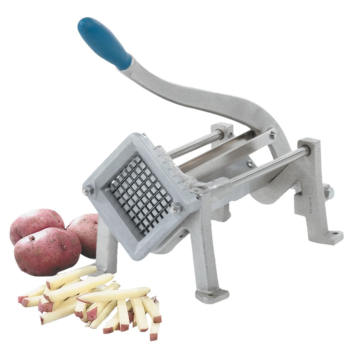 Vollrath 47714 manual french fry potato cutter with cast-iron frame and blade assembly