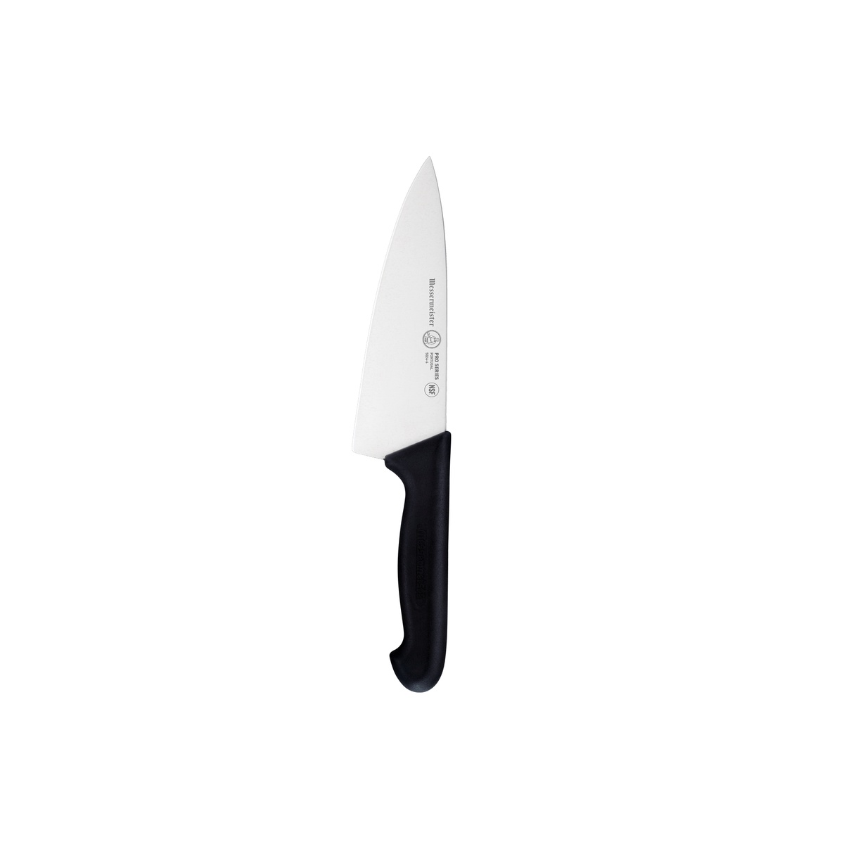 Messermeister Pro Series 6 inch Wide Chef's Knife vertical view
