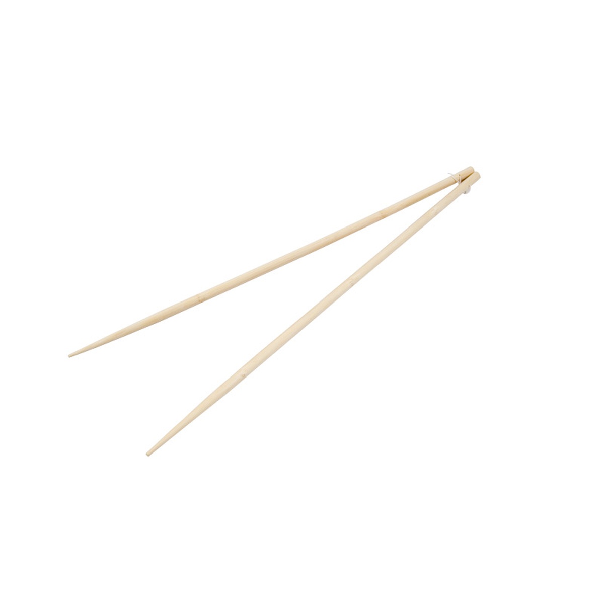Town 51317 17-1/2 inch natural bamboo cooking and serving chopsticks, connected at top with tapered points