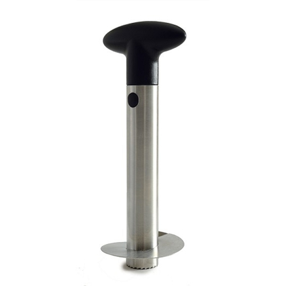 Norpro 5132 stainless steel pineapple corer and slicer with black nylon handle