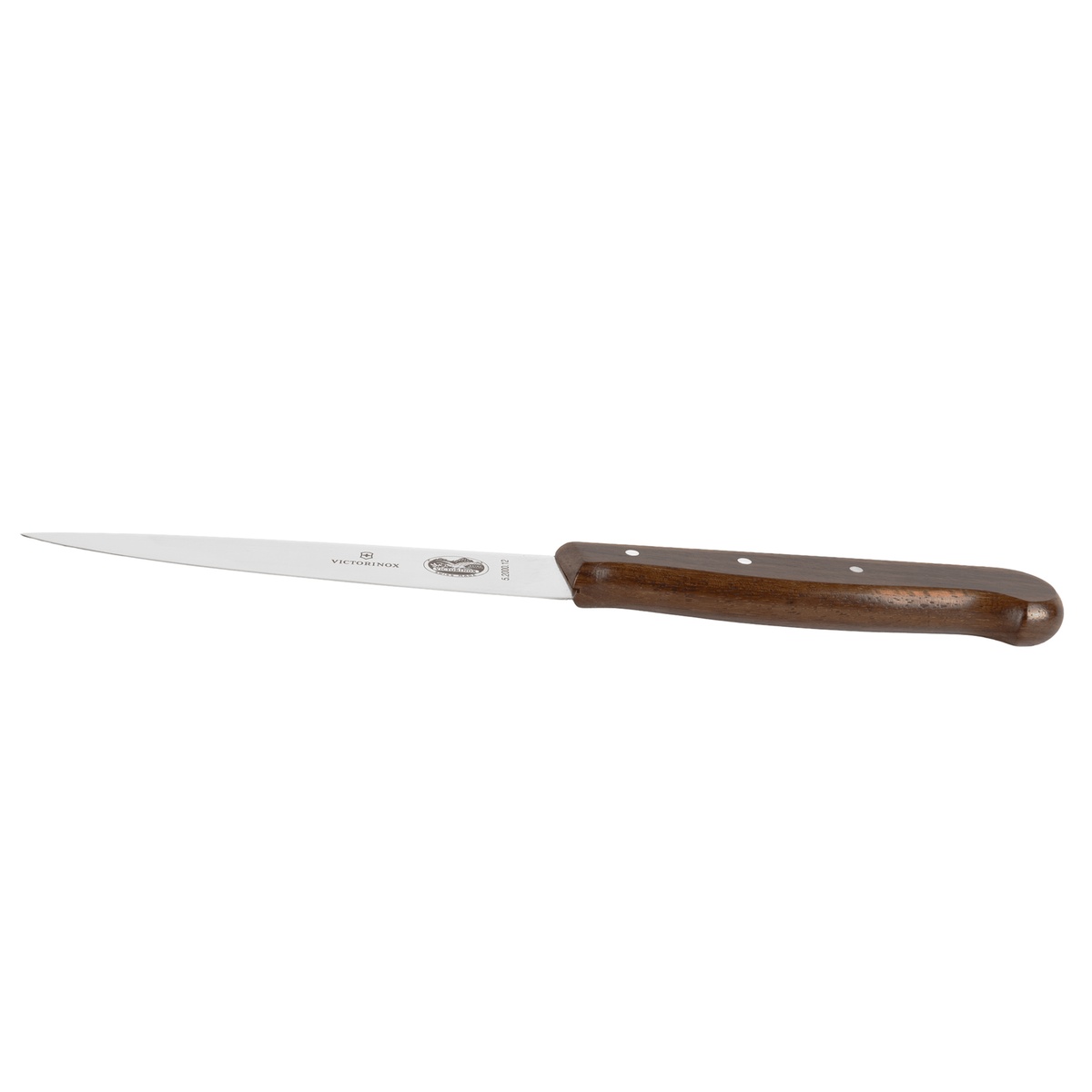 Angled view of the Victorinox utility knife showing balance and design