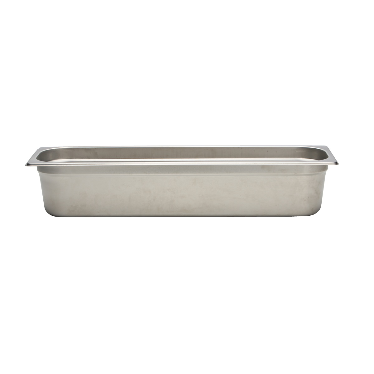 Libertyware 5224 half long stainless steel steam table insert pan, 4-inch deep, solid silver finish