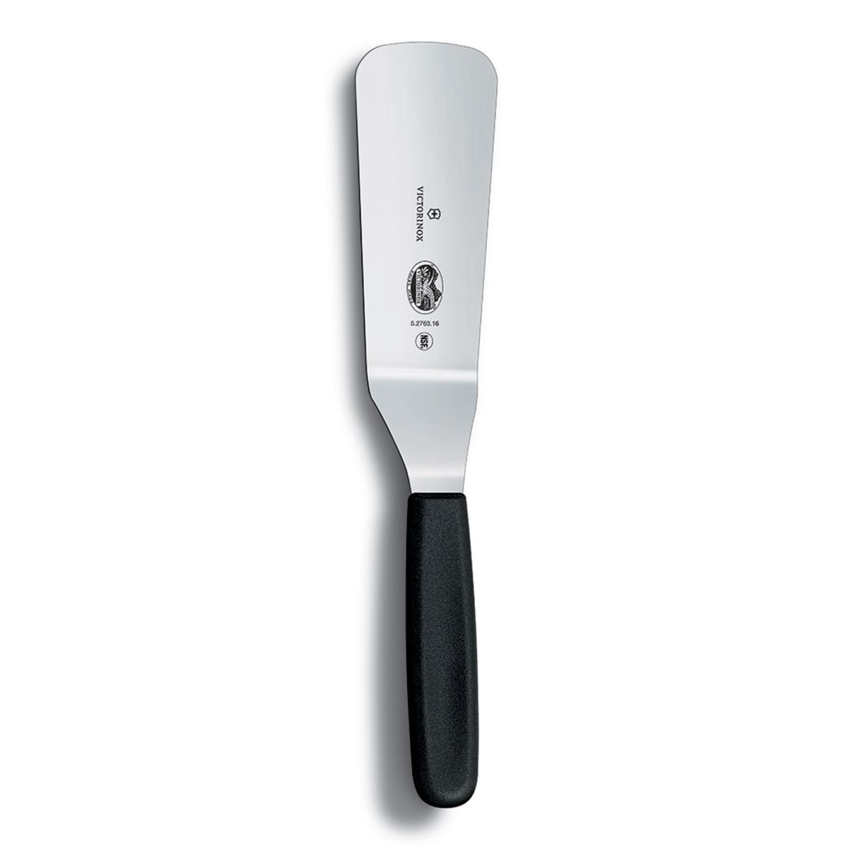 Victorinox 5.2763.16 6-inch flexible offset spatula with stainless steel blade and black polypropylene handle
