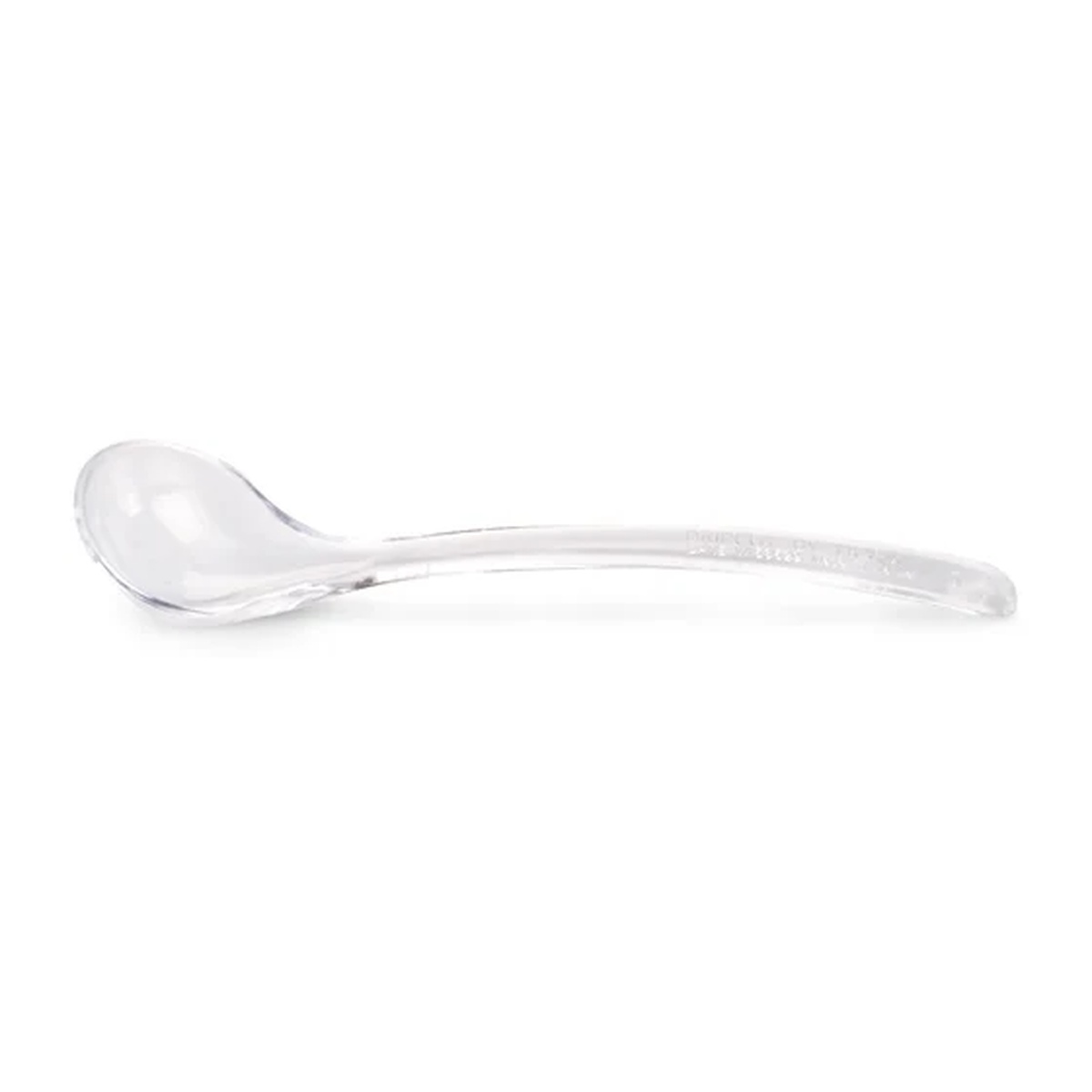 Vollrath 529-13 clear polycarbonate condiment spoon, 5.25 inches long