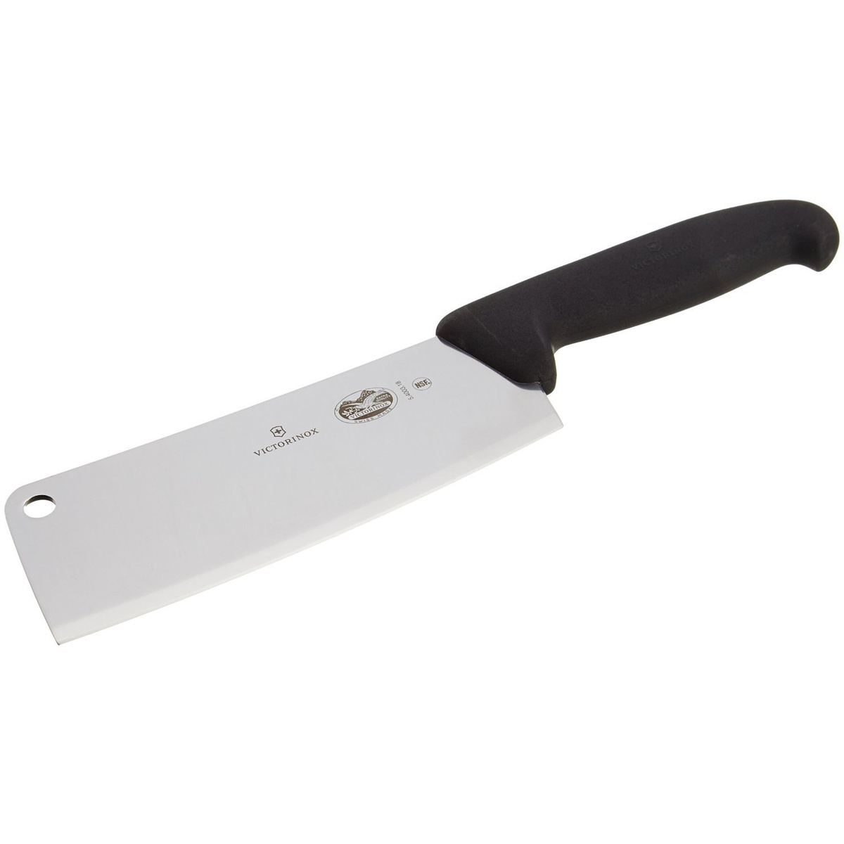 Victorinox professional cleaver showing the blade and ergonomic handle