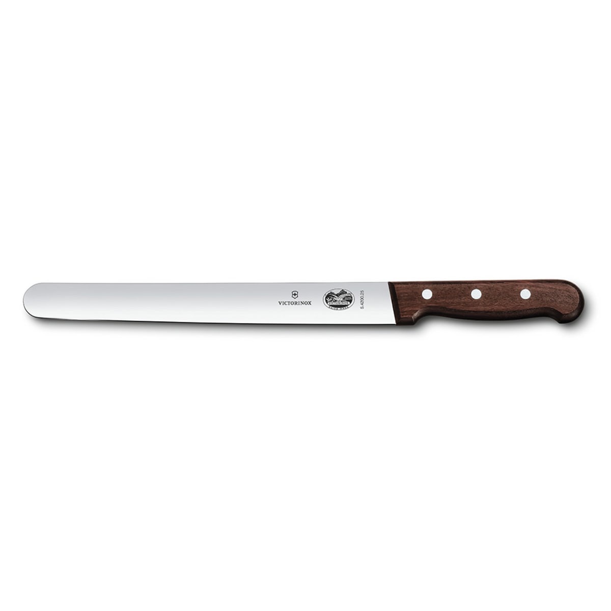 Victorinox 10 inch ham slicer knife with rosewood handle