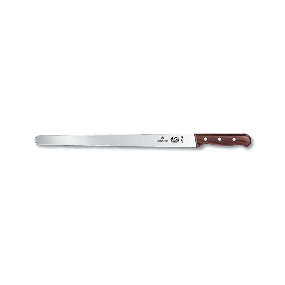 Victorinox 5.4200.36 14-inch straight slicer knife with stainless steel blade and rosewood handle