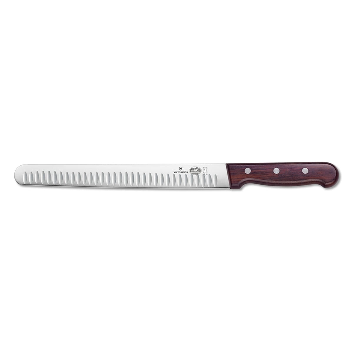 Victorinox 10 inch Granton Edge Slicer with Rosewood Handle