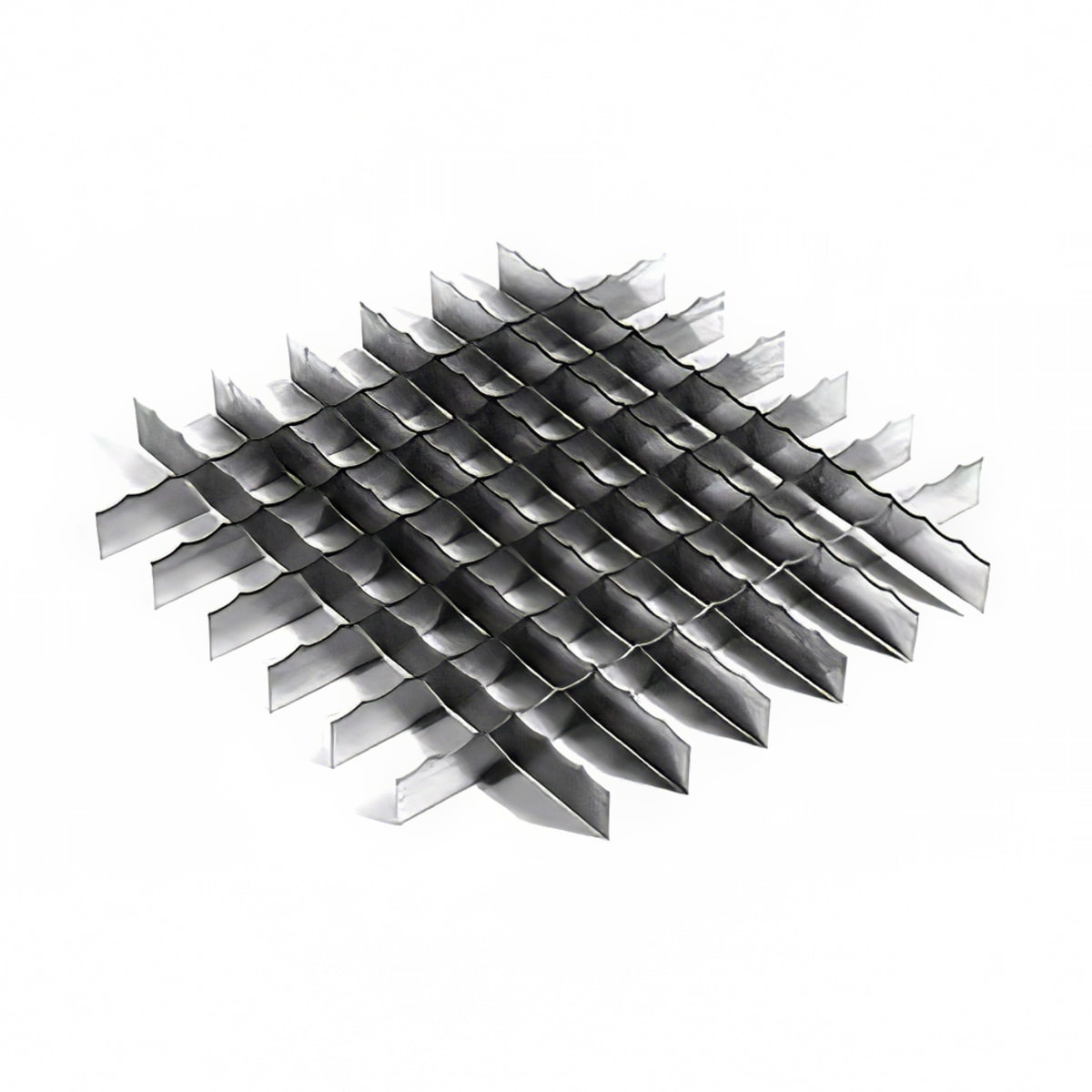 Nemco 55470 replacement blade assembly with interlocking scalloped stainless steel blades in diamond grid pattern
