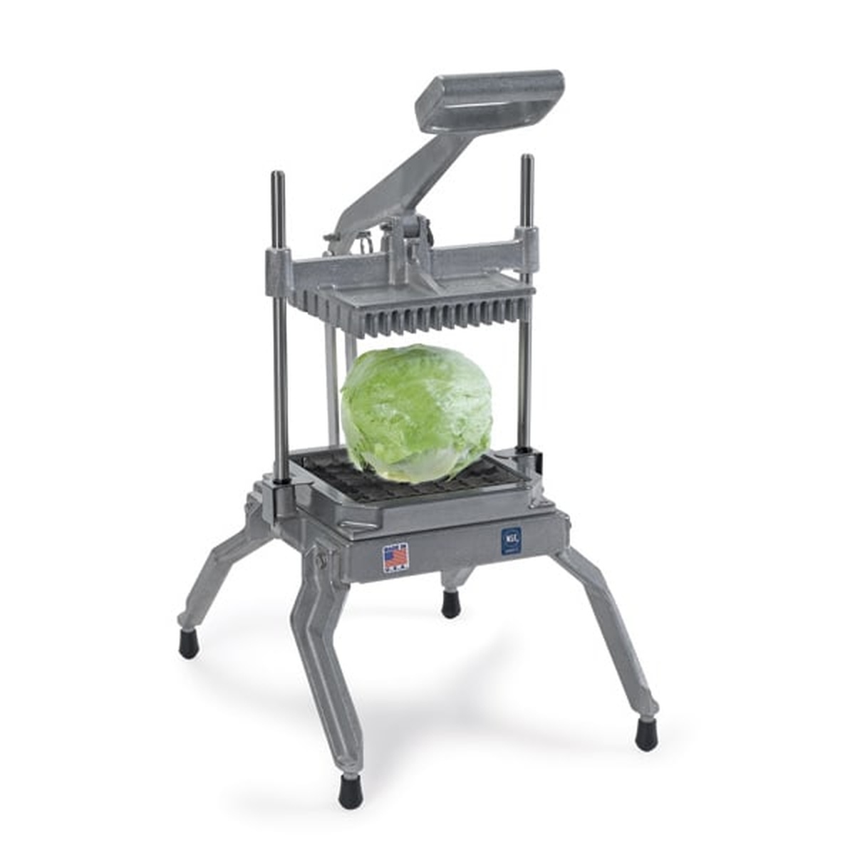 Nemco 55650-1 Easy LettuceKutter manual lettuce slicer with lever handle and interlocked blade grid
