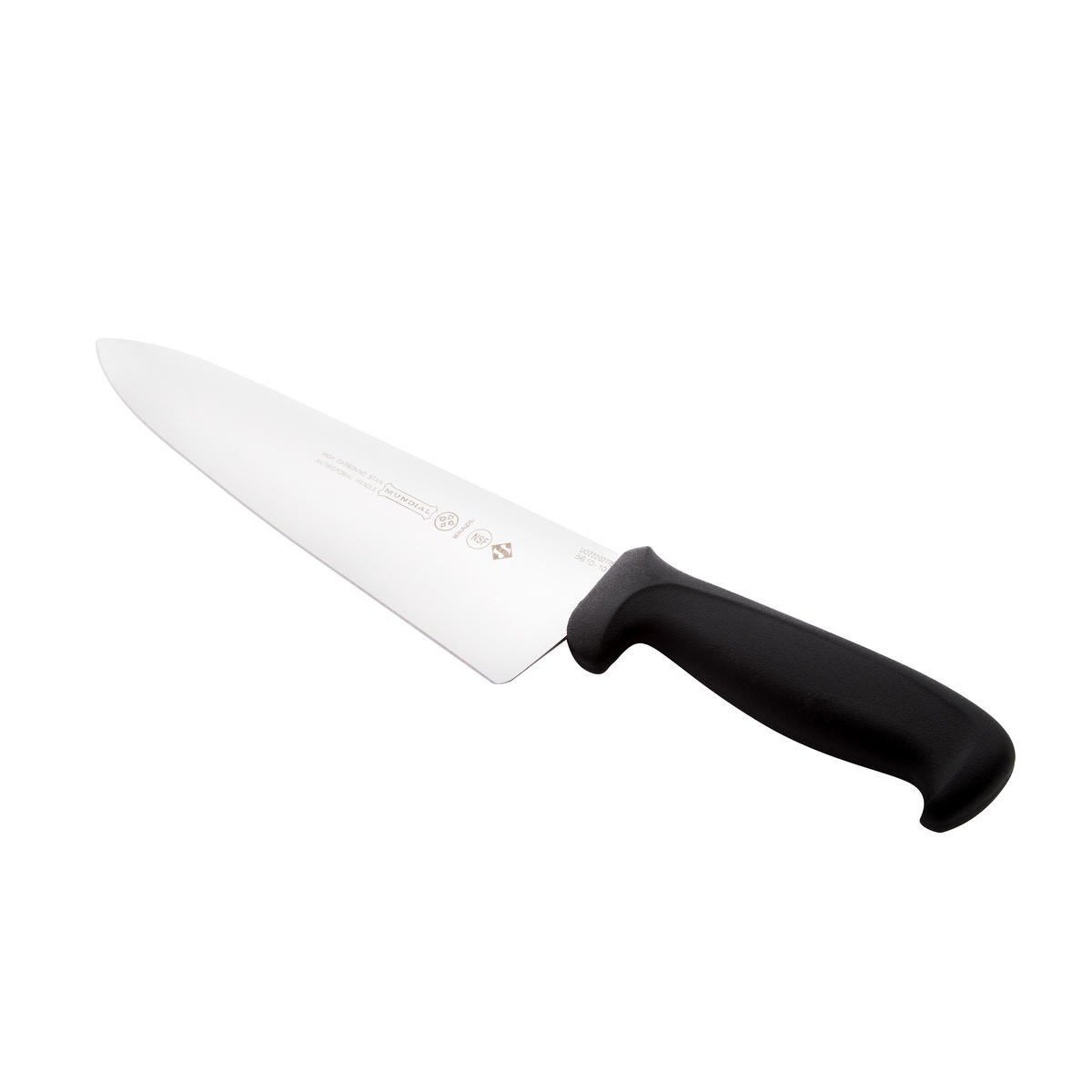 Mundial 5610-10 Professional Cook's Knife reverse angled view