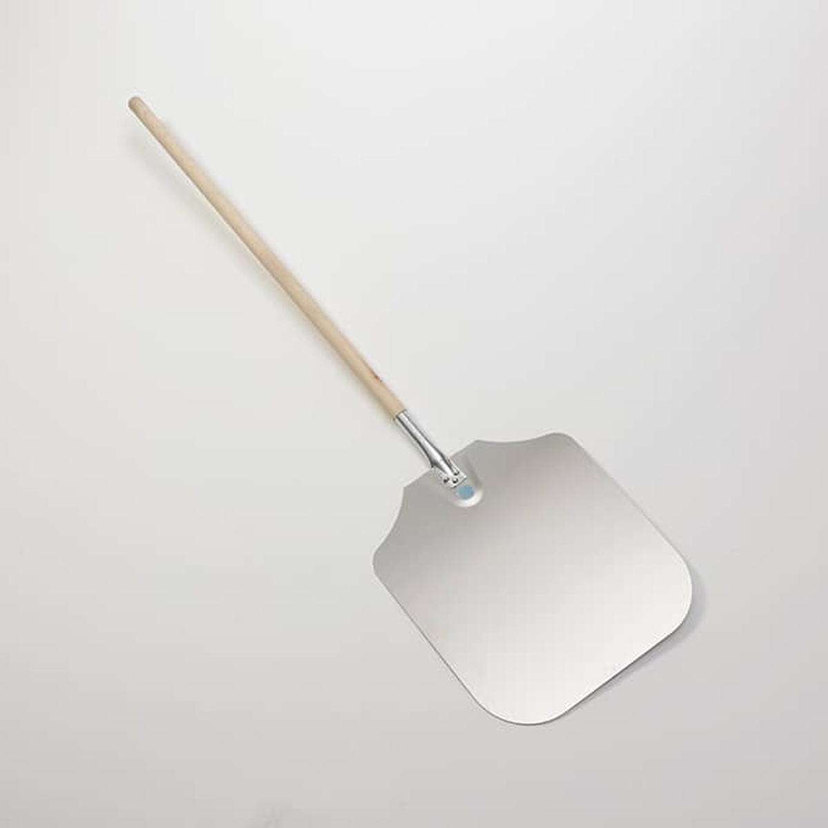 American Metalcraft 5616 aluminum pizza peel with 38-inch wood handle and rectangular 16 by 18 inch blade