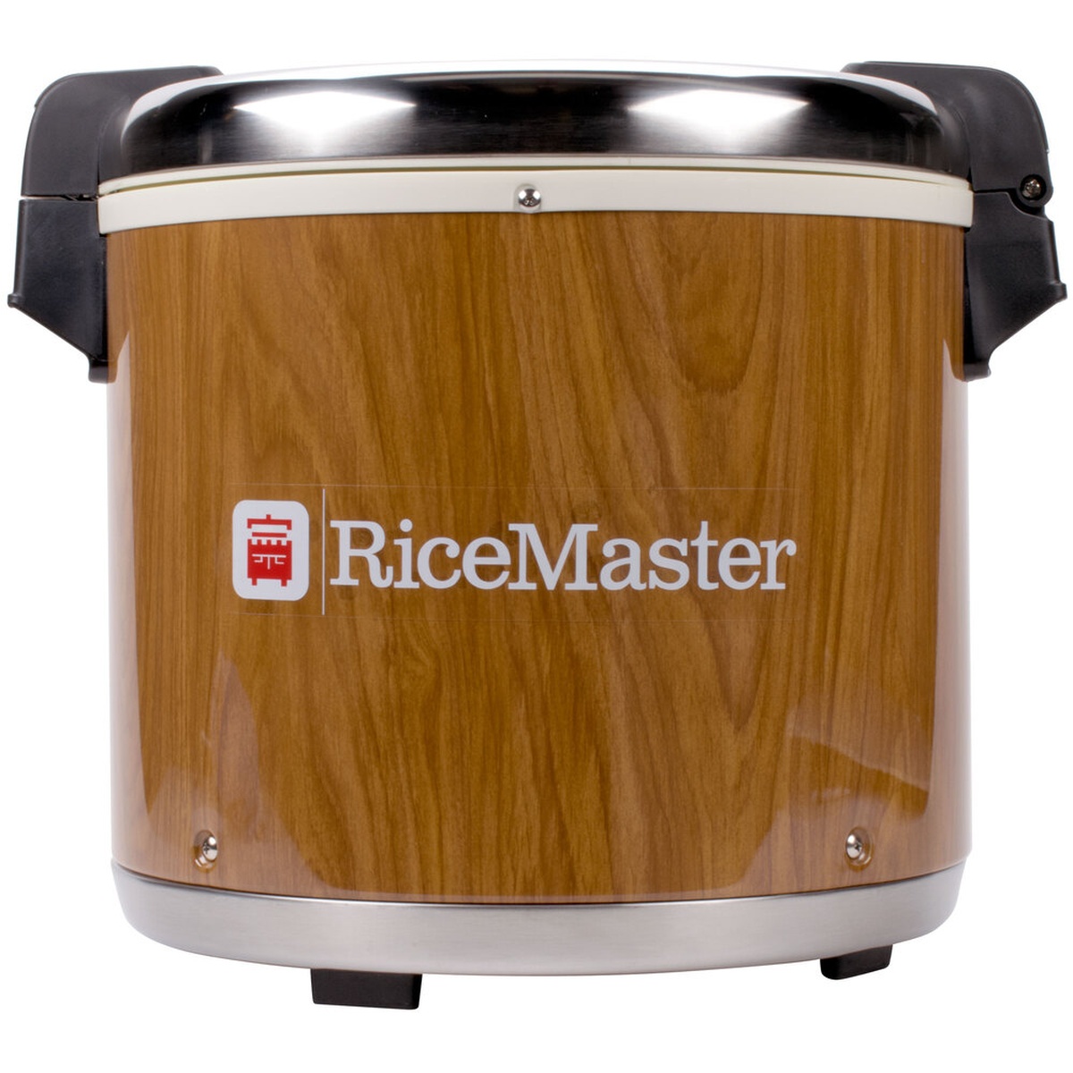 Town RiceMaster commercial rice warmer with woodgrain finish