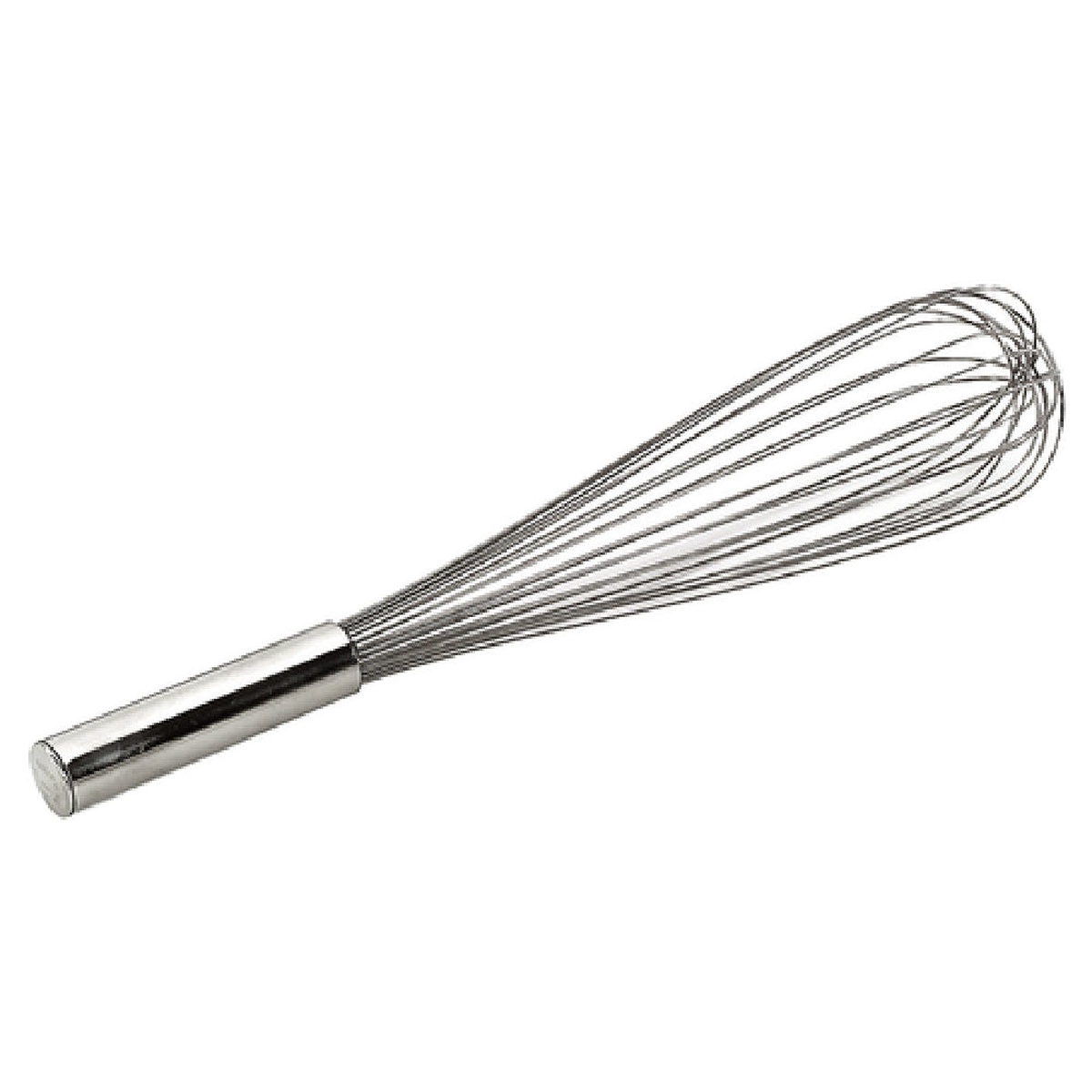 Browne USA Foodservice 571212 12-inch stainless steel deluxe piano whip with epoxy-filled handle