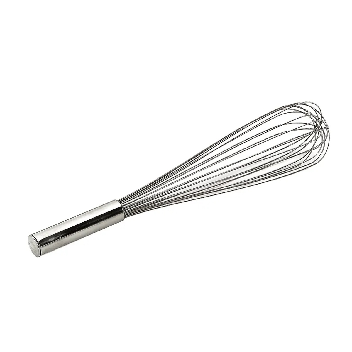Browne USA 571216 Deluxe Piano Whip with stainless steel wires and cylindrical handle on white background