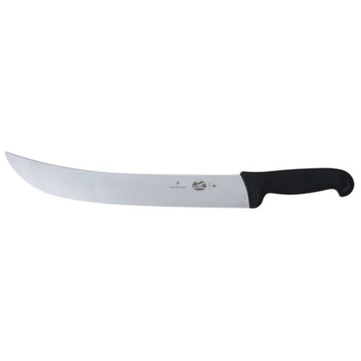 Victorinox 14 inch Cimeter Knife with curved blade and black Fibrox handle