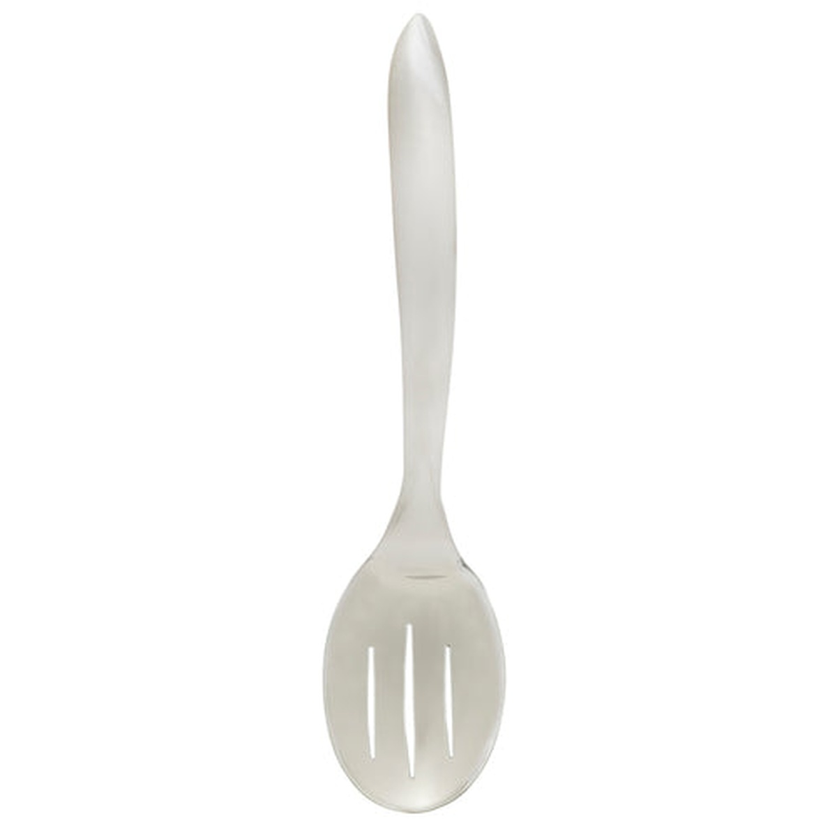 Browne USA 573281 Eclipse 10-inch slotted serving spoon in 18/8 stainless steel with satin finish