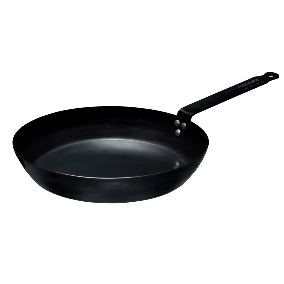 Browne Thermalloy 7.8 inch Carbon Steel Fry Pan with riveted handle