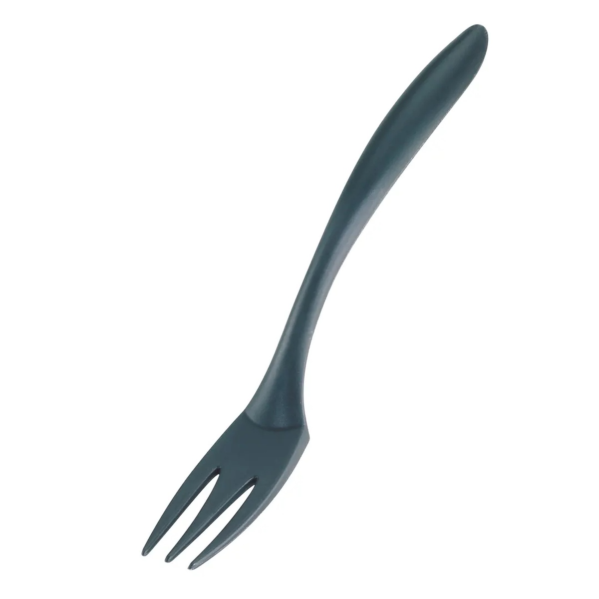 Browne USA Eclipse Waffle Fork 10-inch dark gray one-piece serving fork with ergonomic handle and three tines