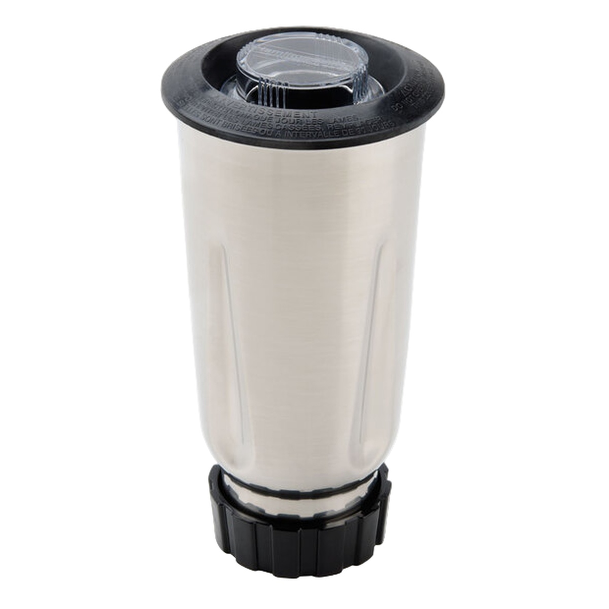 Hamilton Beach stainless steel blender container with lid