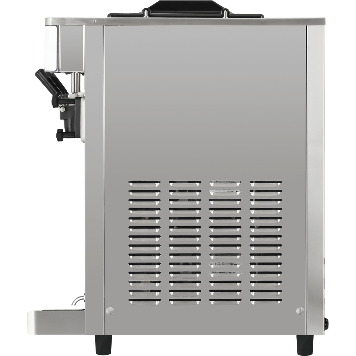 Side view of Spaceman 6235-C with vented panel for airflow
