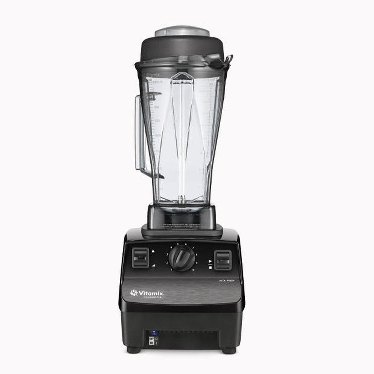 Vitamix Vita-Prep commercial blender with clear 64 oz container and black base