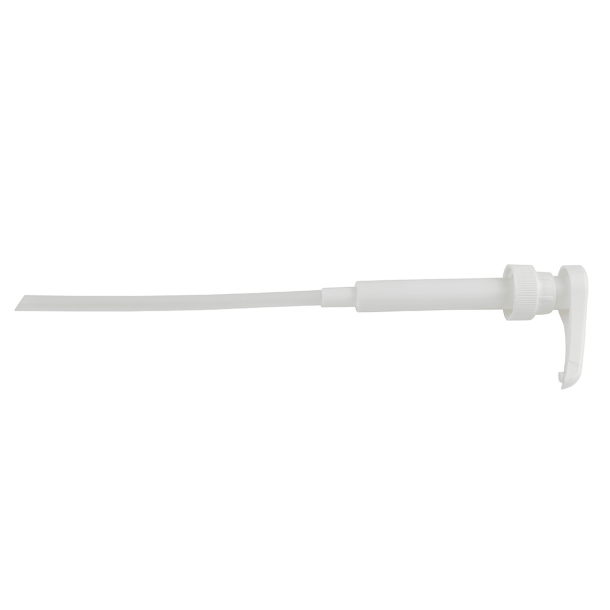 Side view of Tablecraft 66128 condiment pump