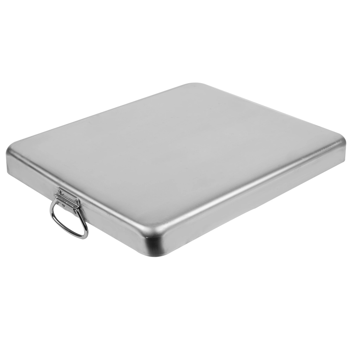 Vollrath 68392 14-quart heavy-duty aluminum roast pan cover with loop handle, natural finish