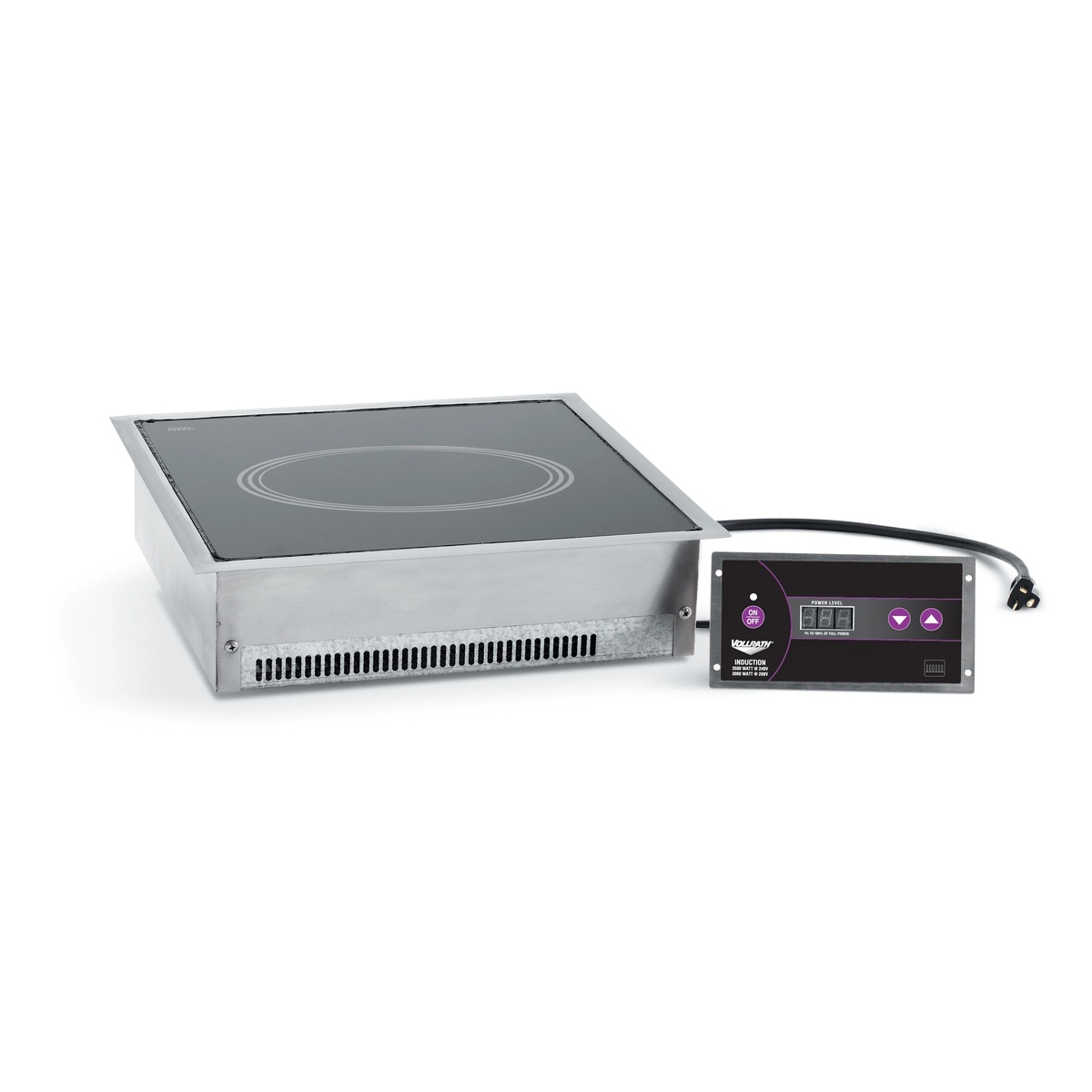 Vollrath 69505 Ultra Series single-hob drop-in induction range with remote digital control