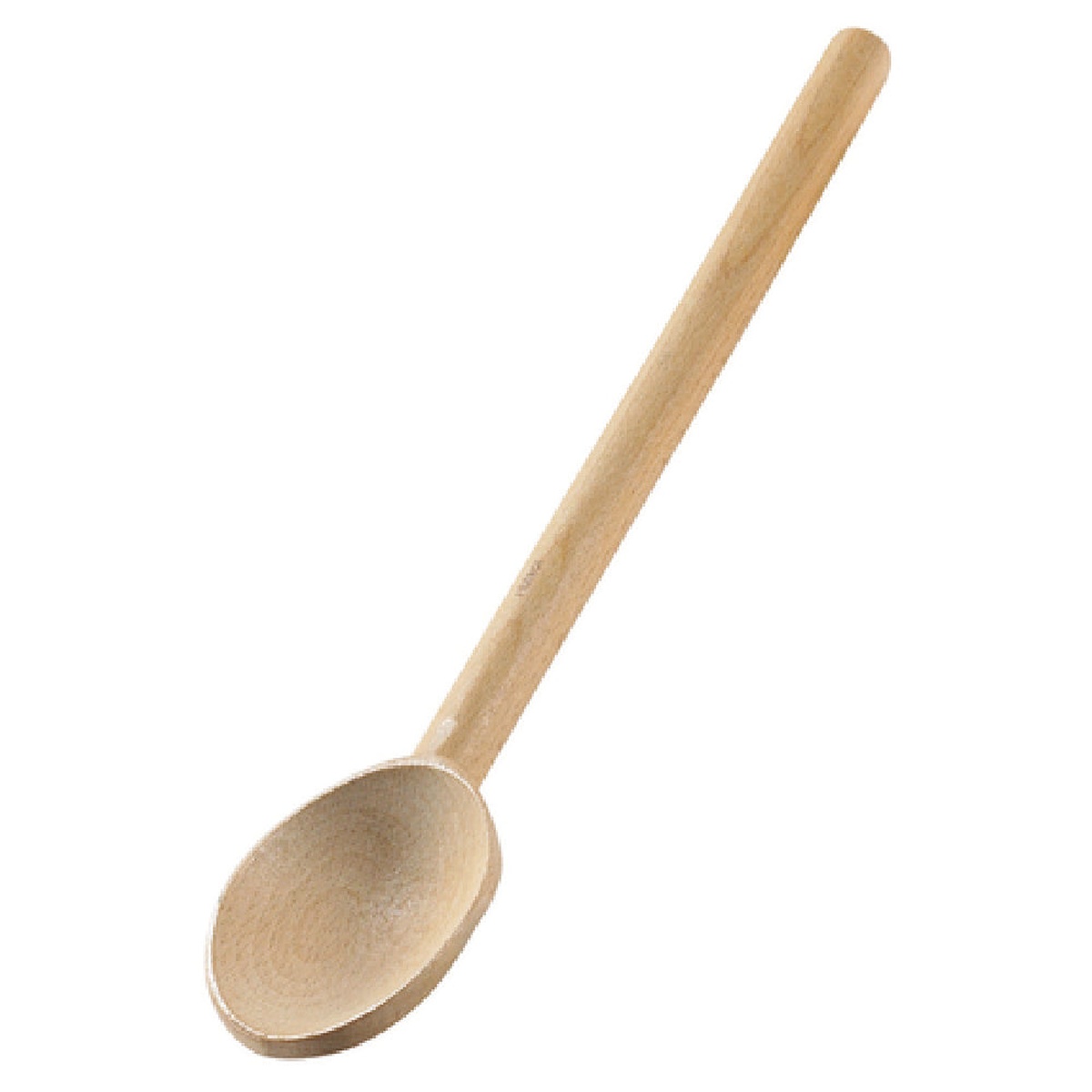 Browne USA Foodservice 744564 Alpine Beechwood Wood Spoon with wax finish, 14 inches long