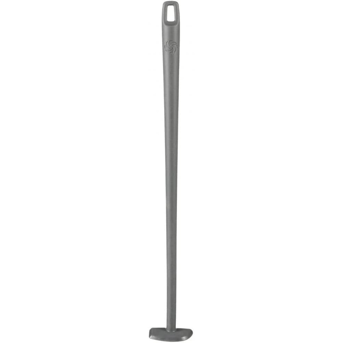 Long gray Vitamix mixing tool shown on a white background