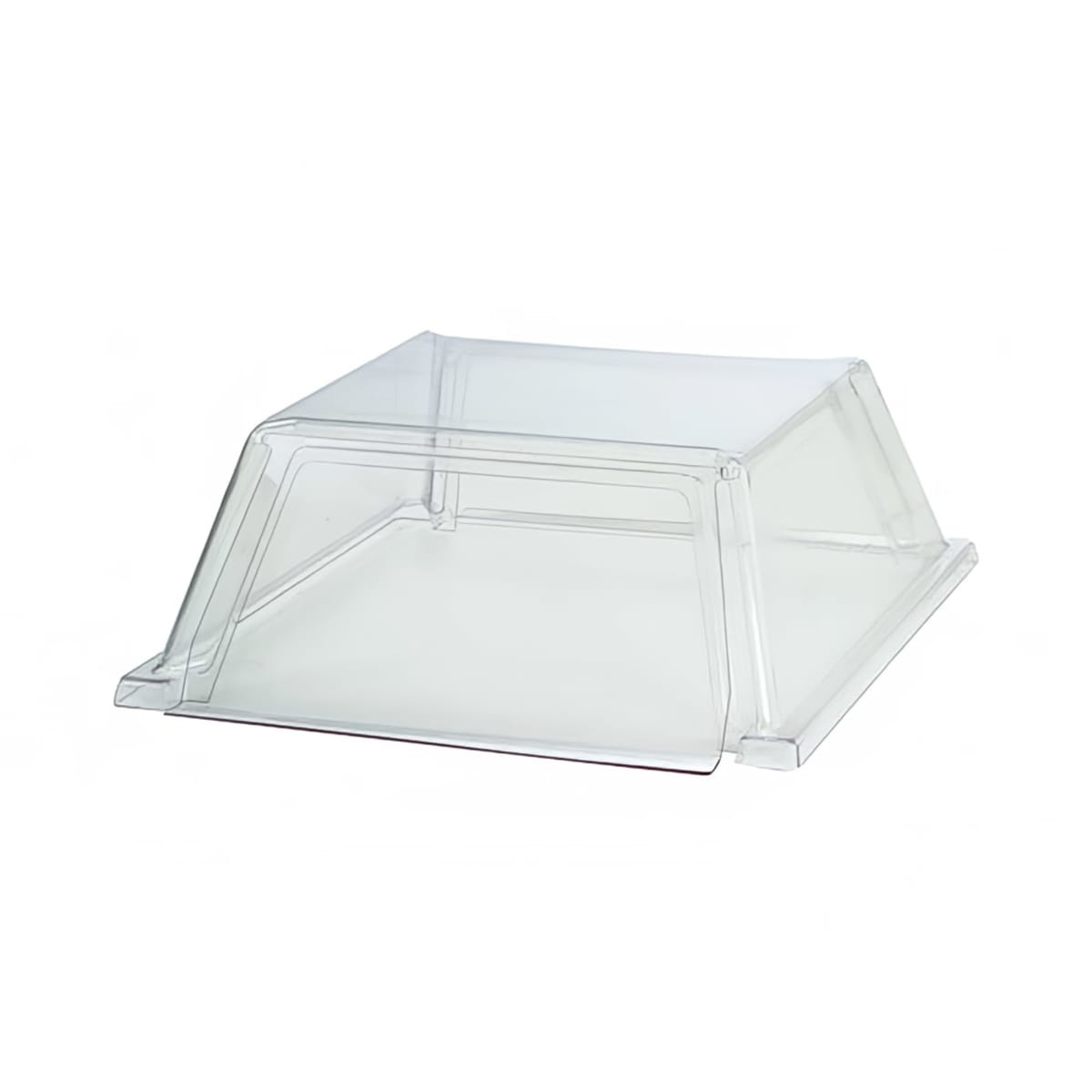 Star 75SG-2D clear two-door polycarbonate sneeze guard for Grill-Max 75 series roller grills