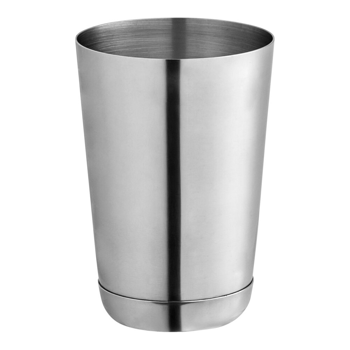 TableCraft 76 16 oz stainless steel cocktail shaker tin on white background
