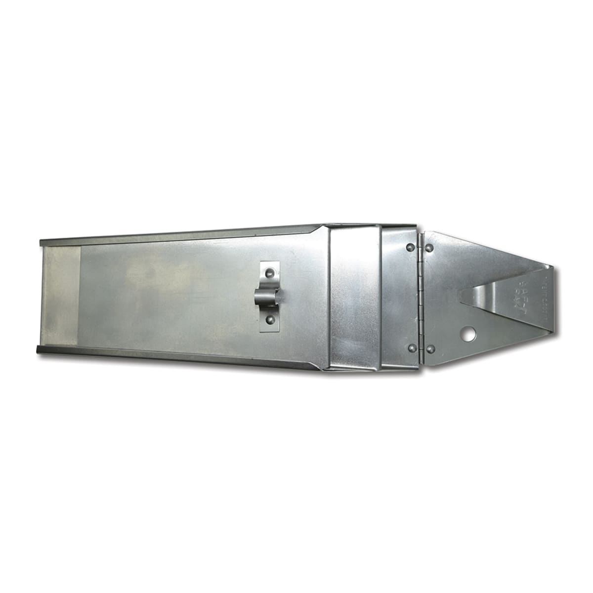 Victorinox 7.7092.1 aluminum double-pouch scabbard with latch closure, designed to hold 5 to 6 knives with blades up to 10 inches