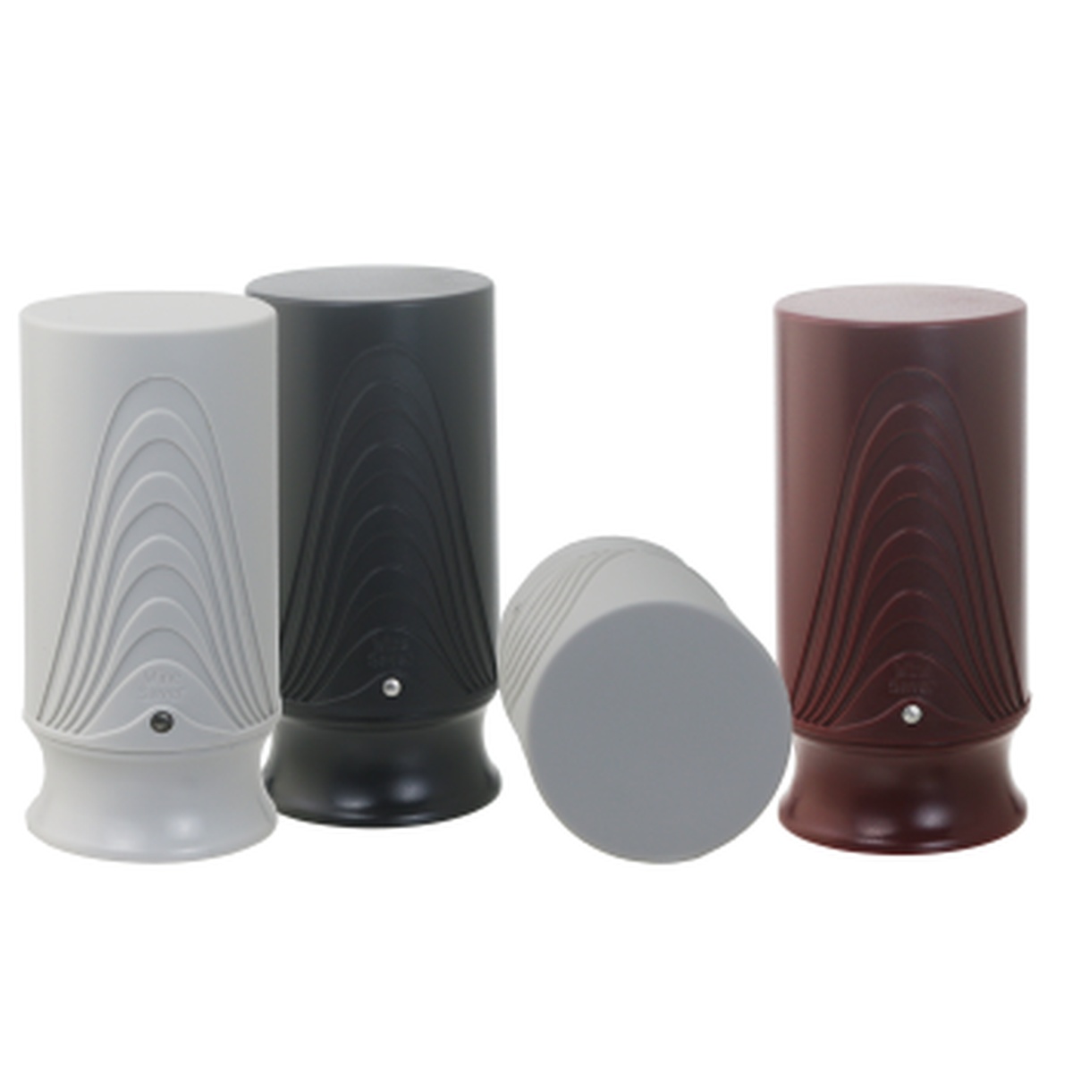Franmara 7818 all-in-one wine saver vacuum pump and bottle stopper shown in white, black, and burgundy color variants