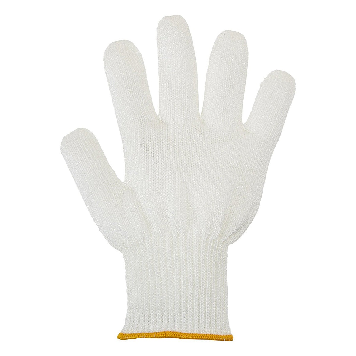 Victorinox Performance Shield 2 cut-resistant glove in white with gold wristband trim, size large