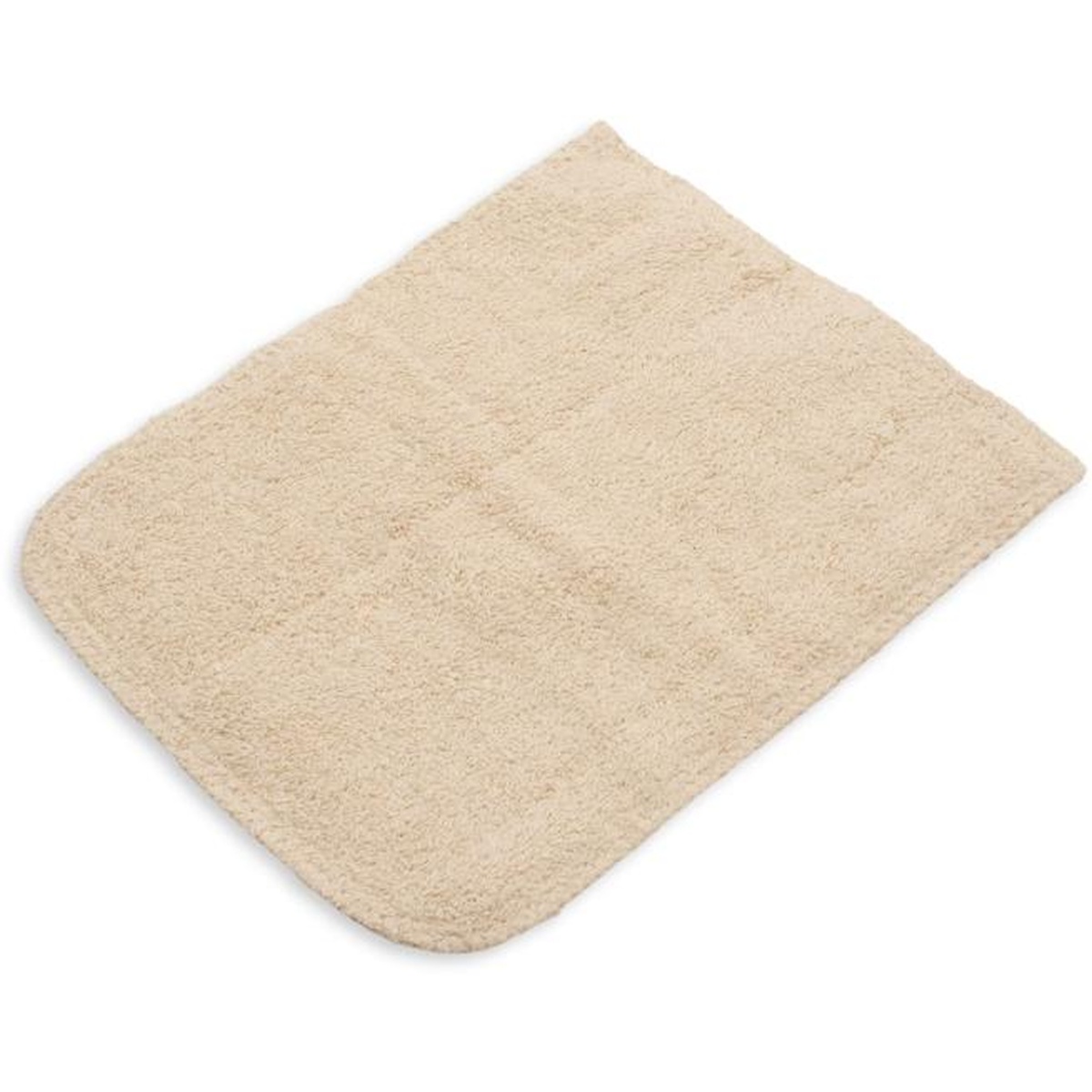 San Jamar 803PG Pan Grabber angled view showing natural terry cloth exterior