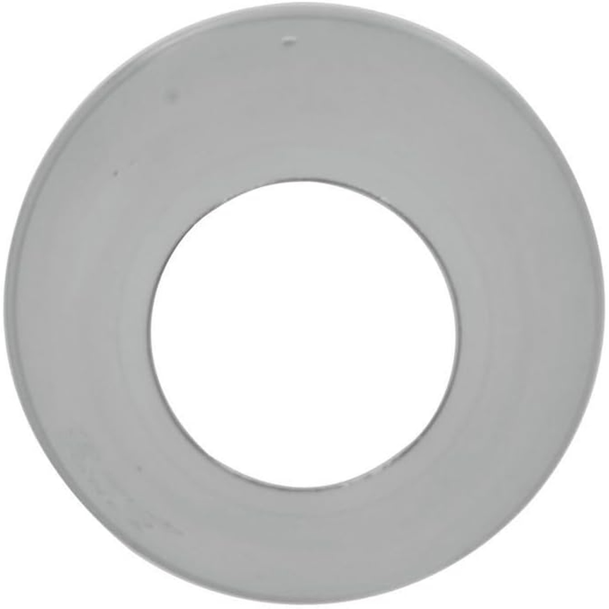 Top-down view of Ateco 809 plain pastry tip showing the wide round 11/16-inch opening