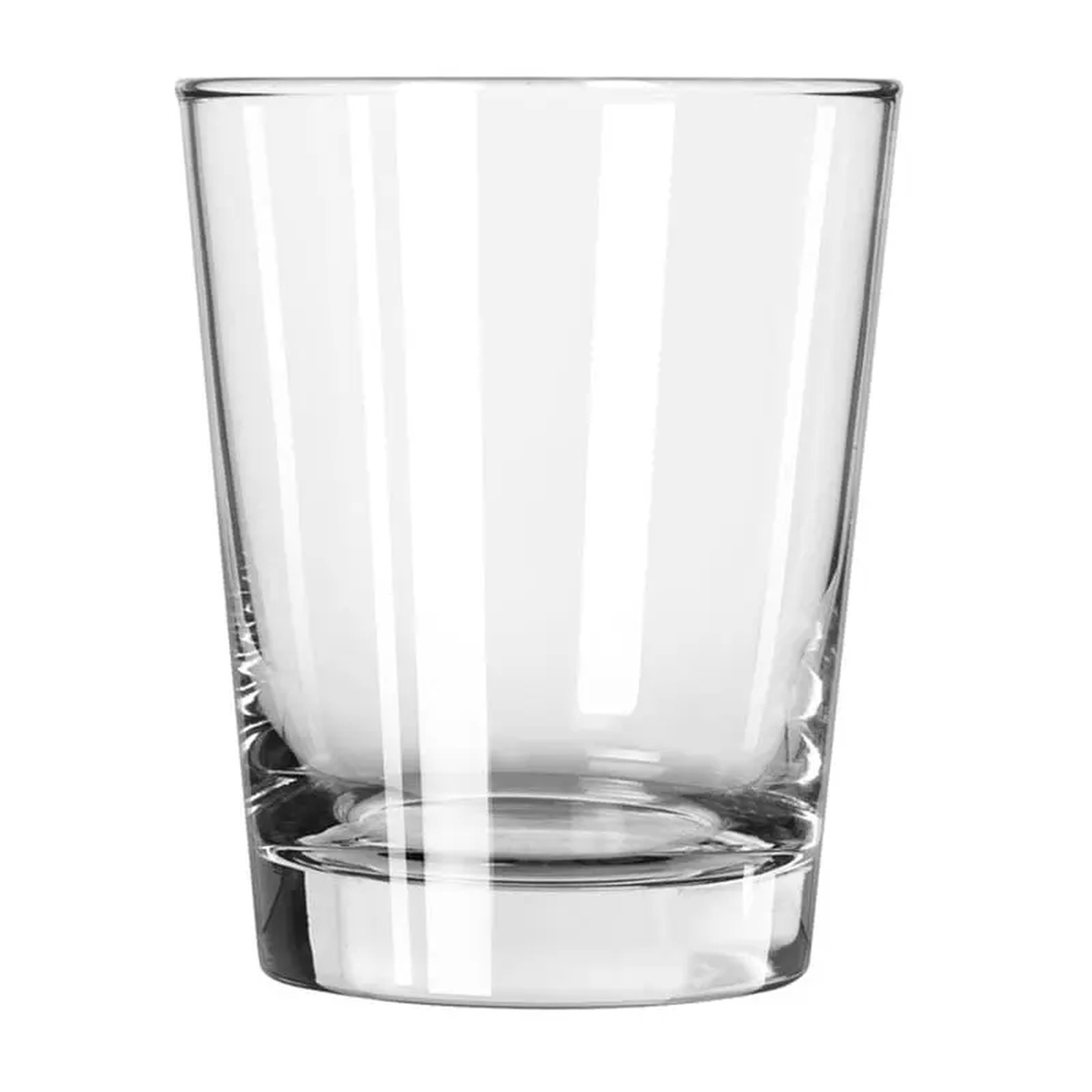 Libbey 816CD 15 oz Heavy Base Double Old Fashioned Glass, clear, with straight sides and thick base