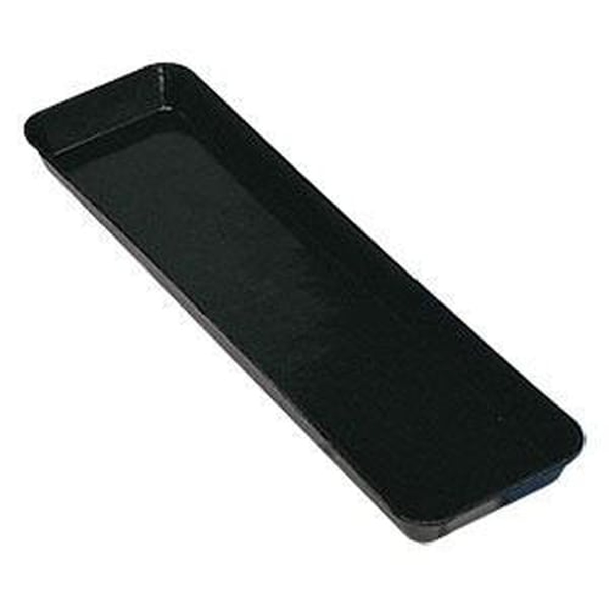 Cambro 830MT110 black fiberglass market display tray, rectangular low-profile design